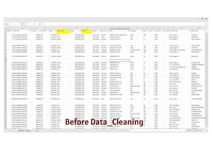 do professional data cleaning with power query and dax in excel